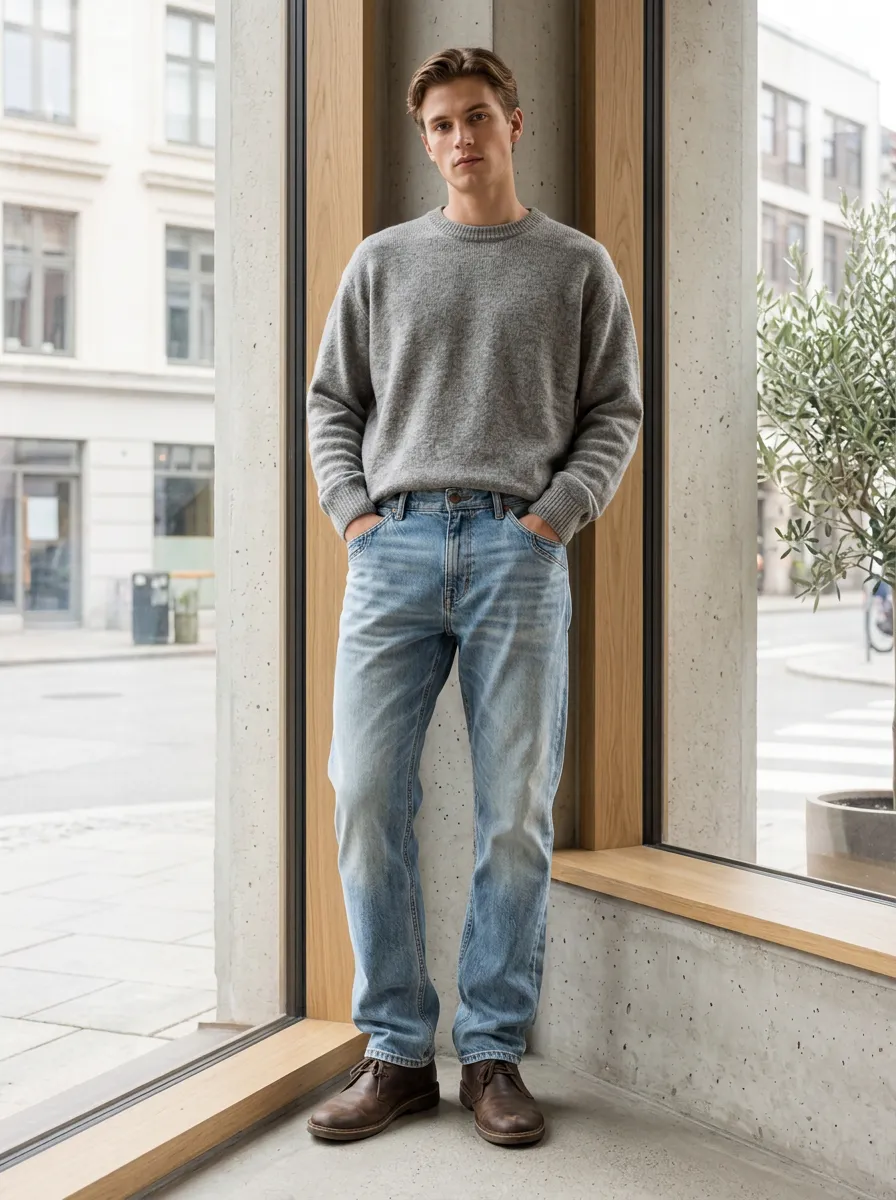 Men's Relaxed Fit Classic Jeans