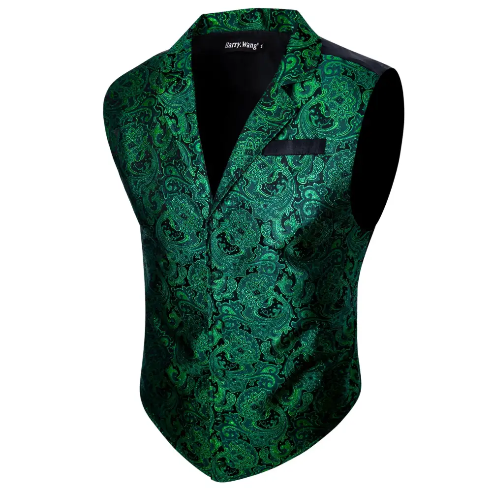 Polished Paisley Dress Vest