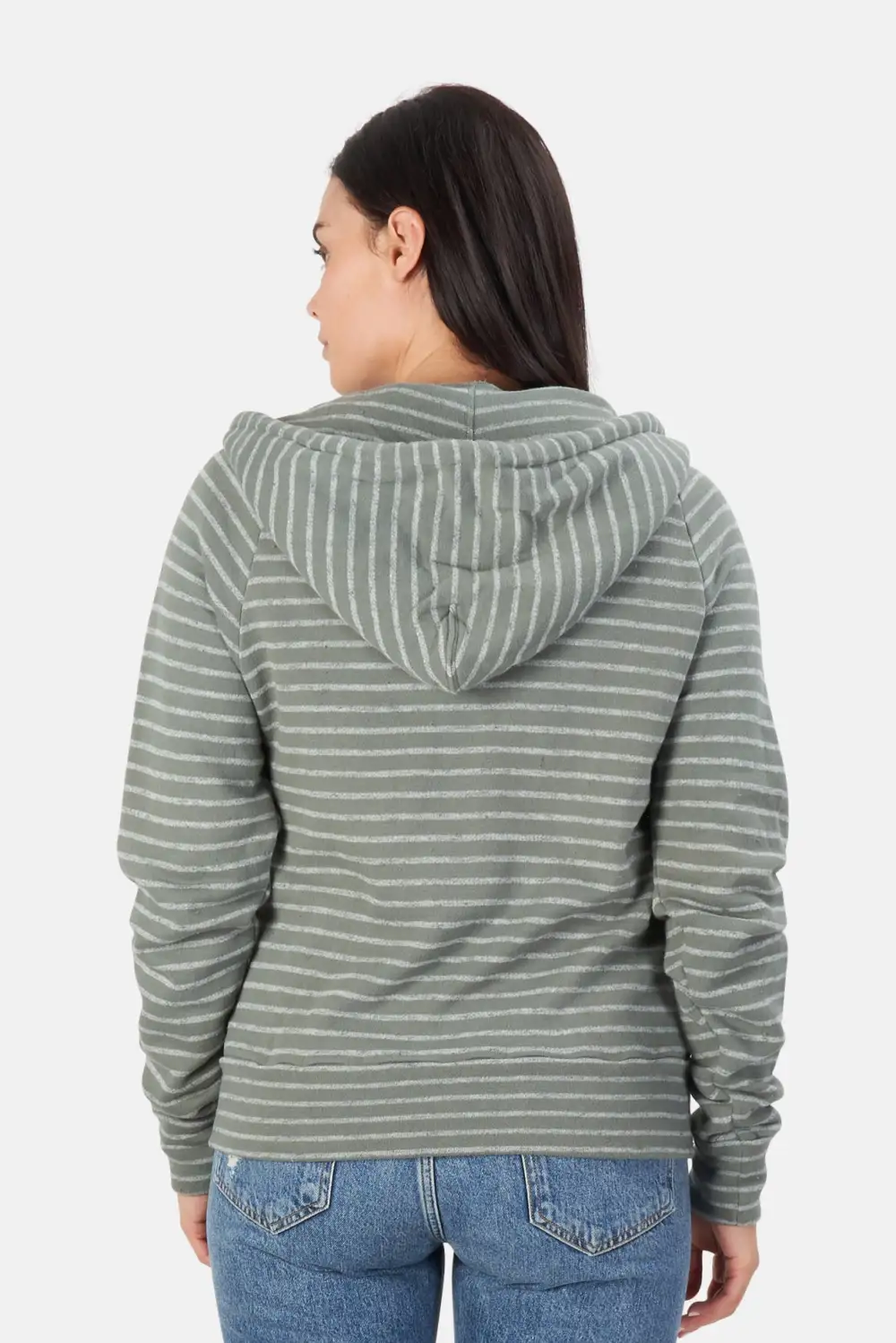 Long Sleeve Cotton Zip Hoodie