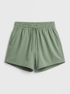 Women's Slant-Pocket Drawstring Casual Shorts