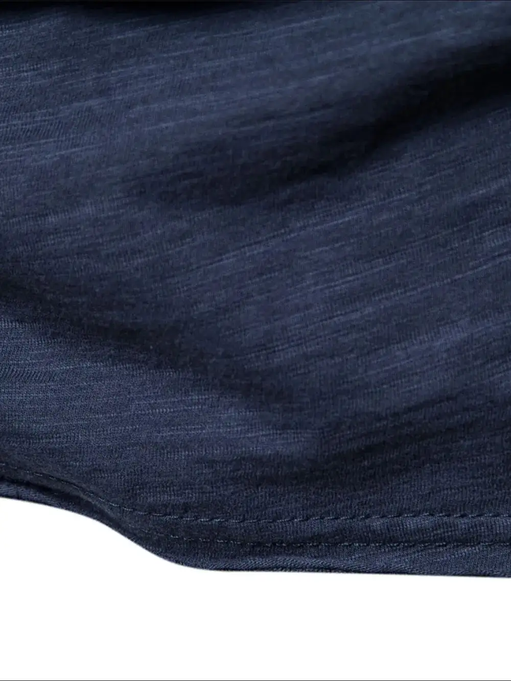 Button Detail Crew Neck Short Sleeve Tee