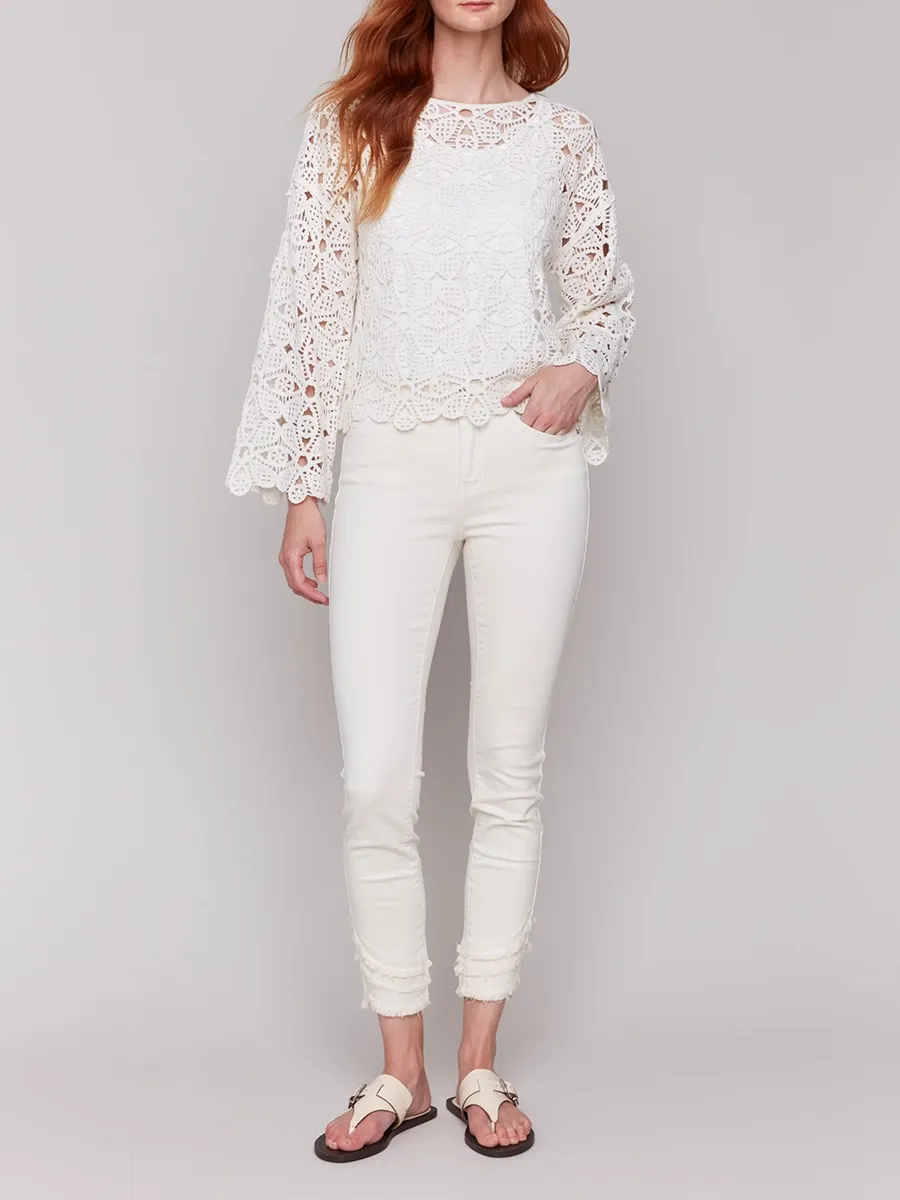 Fashionable And Stylish Art Pattern Women's Top