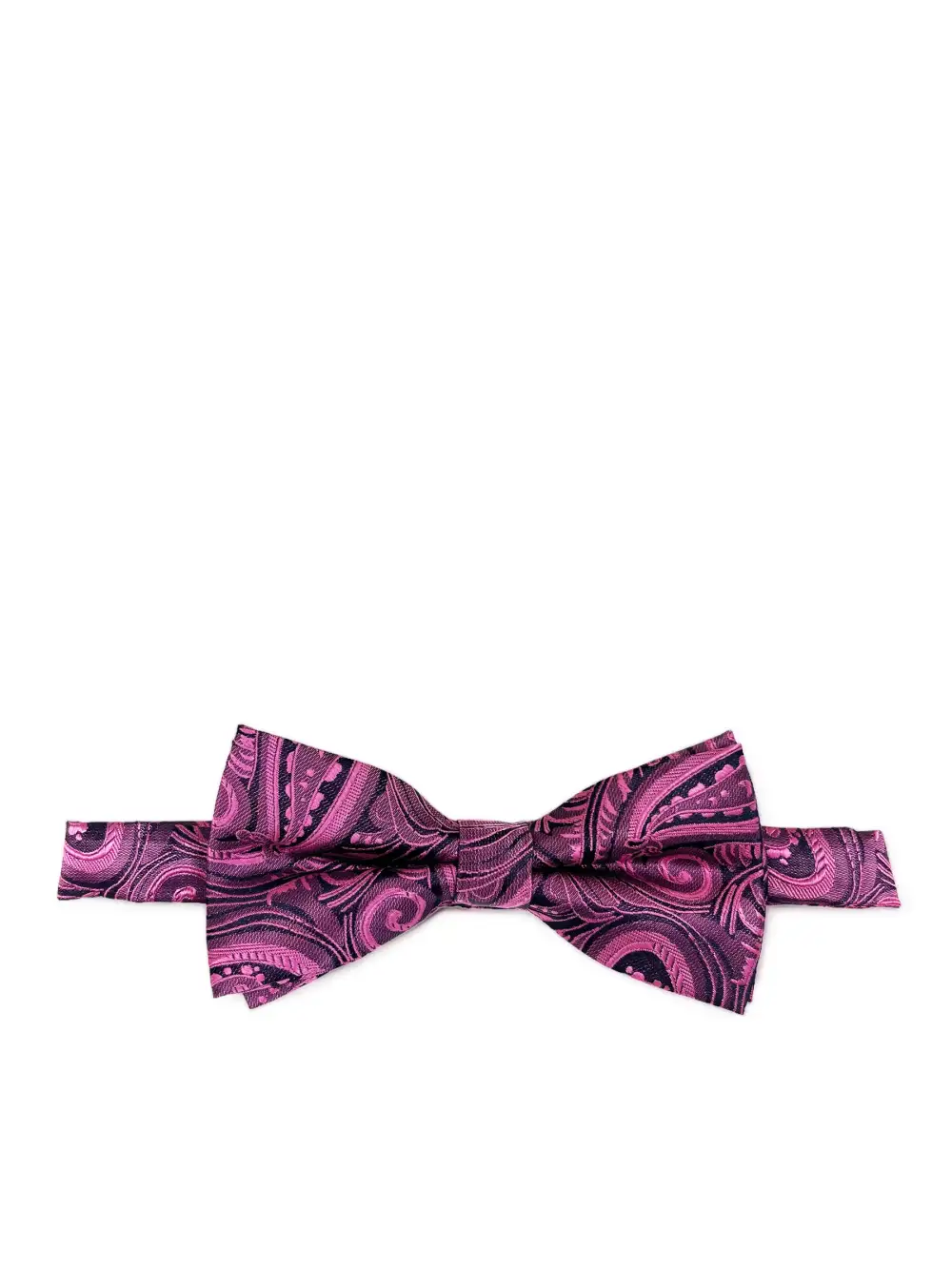 Tasteful Paisley Polyester Pre-Tied Bow Tie