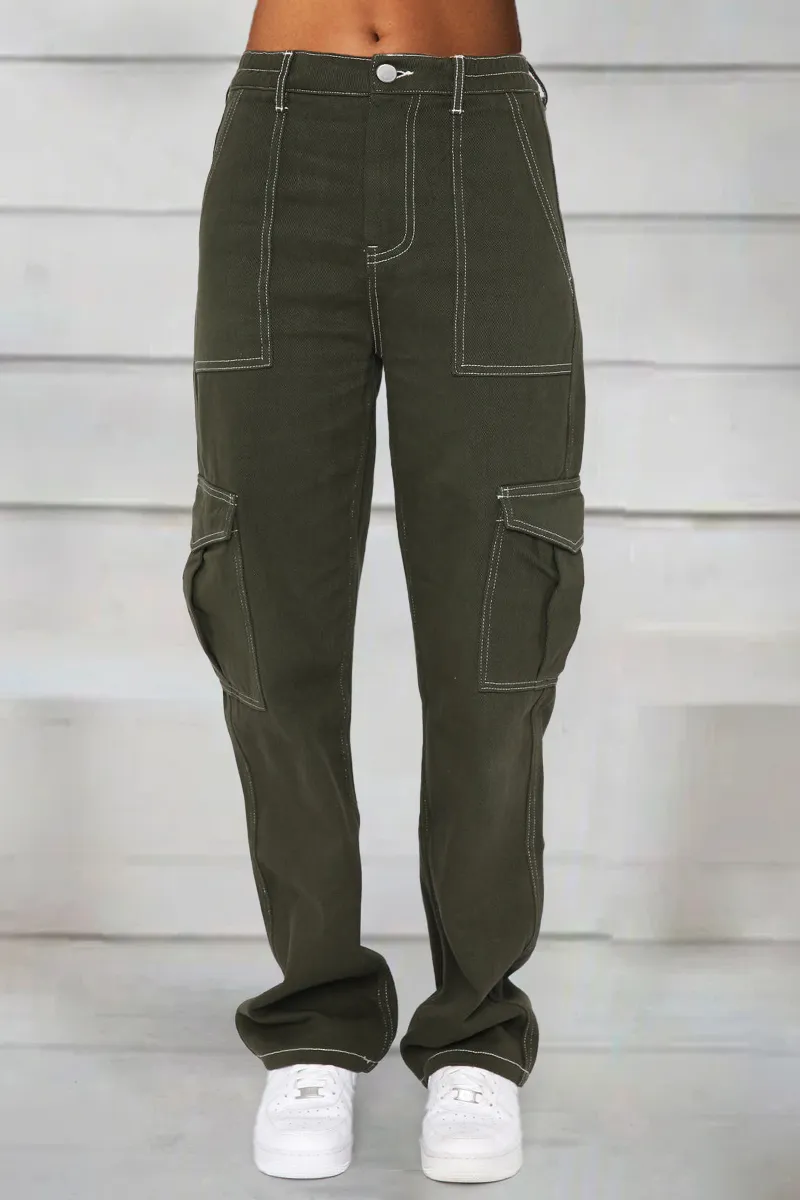 Flap Pocket Zip Fly Jeans