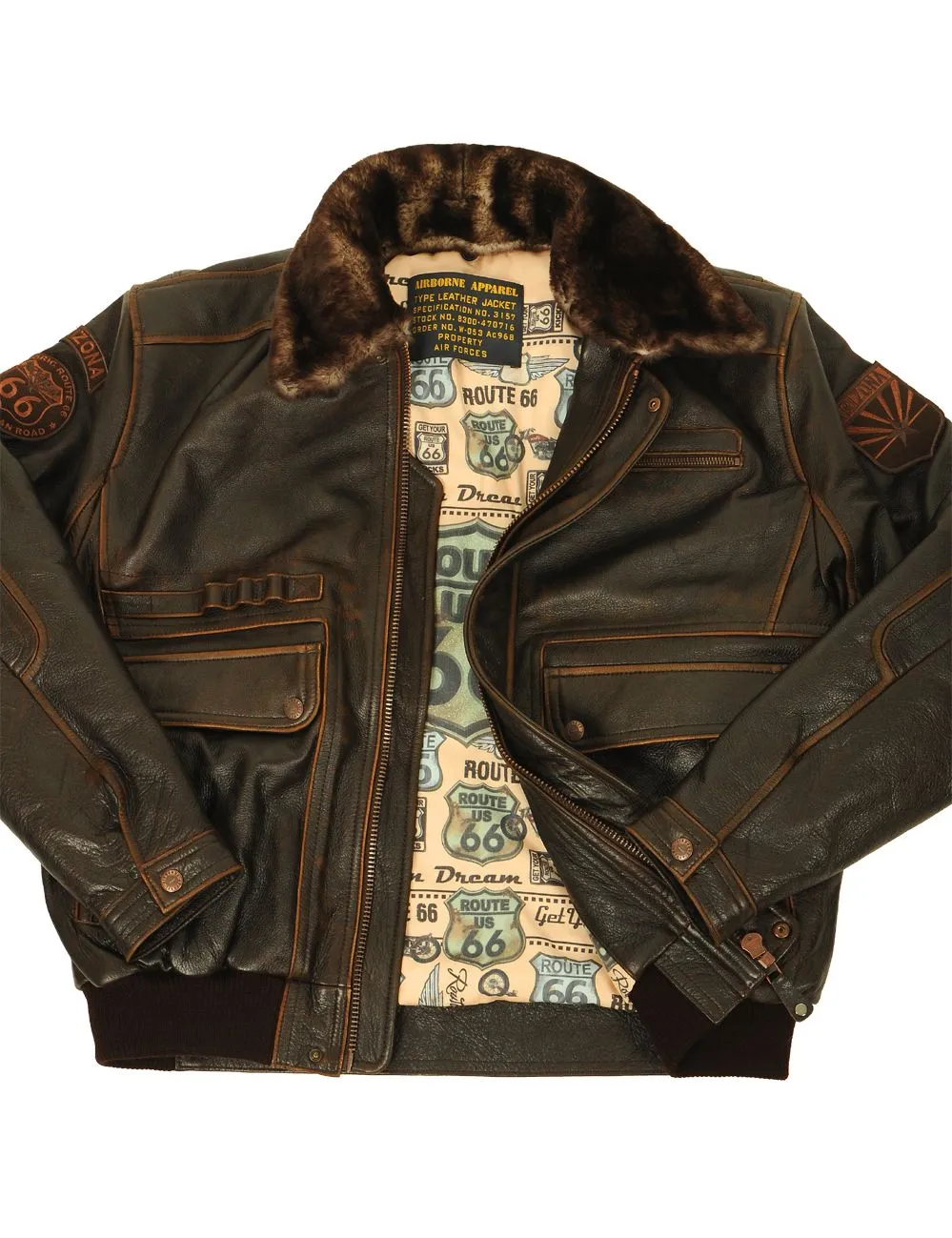 Clean Line Faux Leather Jacket