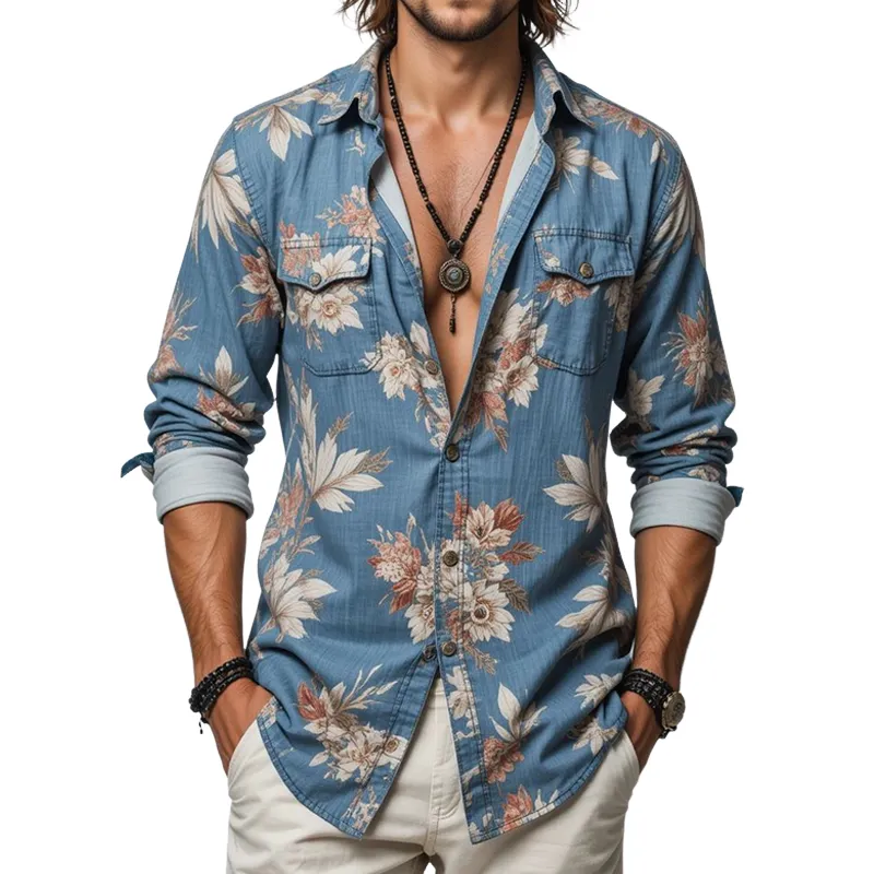 Floral Button Shirt