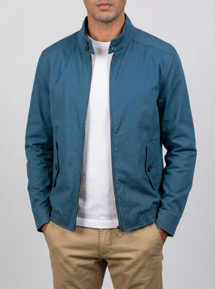 Military Zip Bomber Jacket