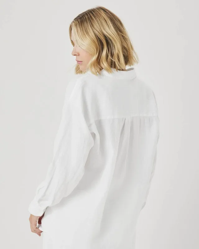 Linen Button Down Top
