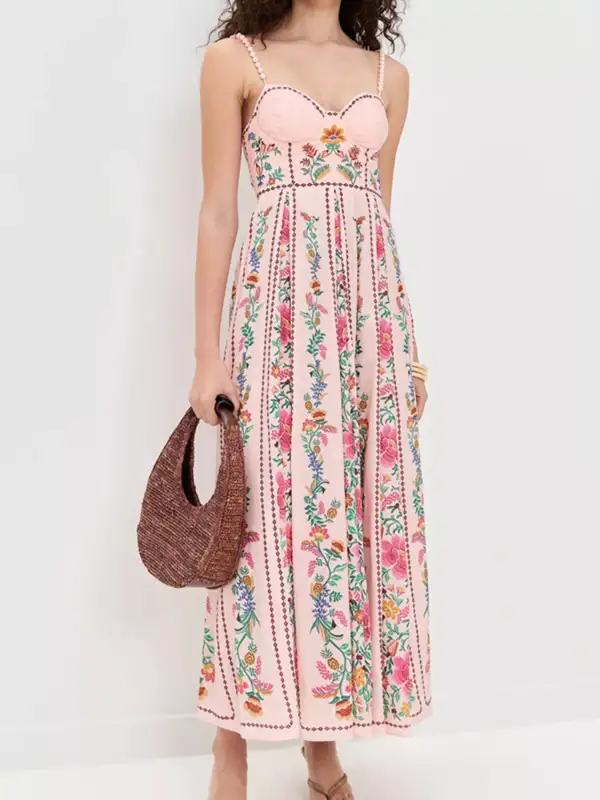 Comfort Fit Floral Printed Dress