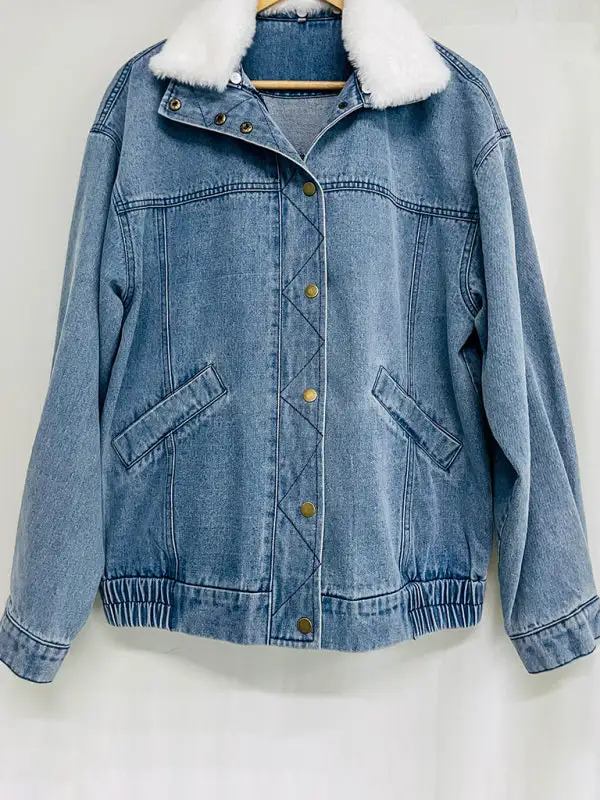 Lapel-Collar Wide-Lapel Collared Quilted Jacket