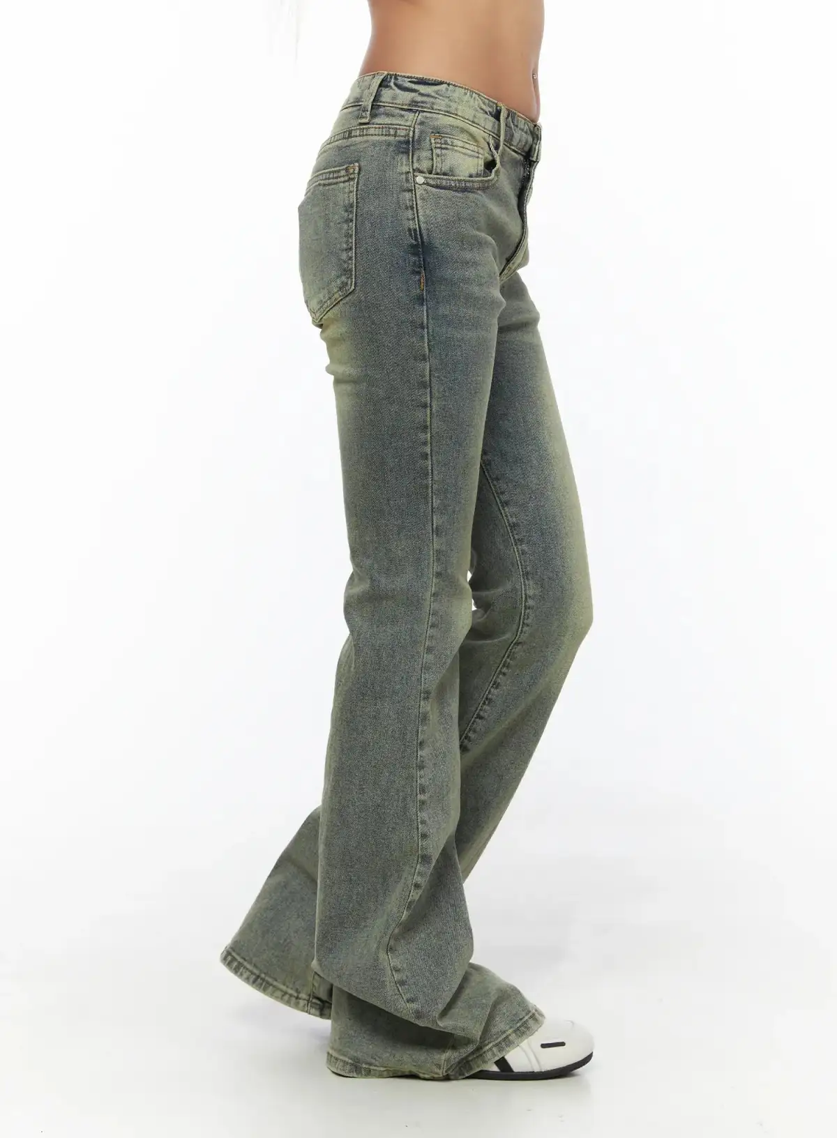 Regular-Fit Bootcut Jeans