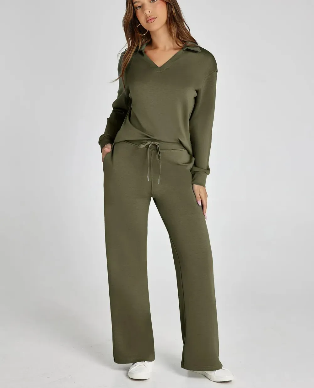 【🔥Final Day Promotion】Women's  Two-piece Casual Long-sleeved Sportswear Suit✨