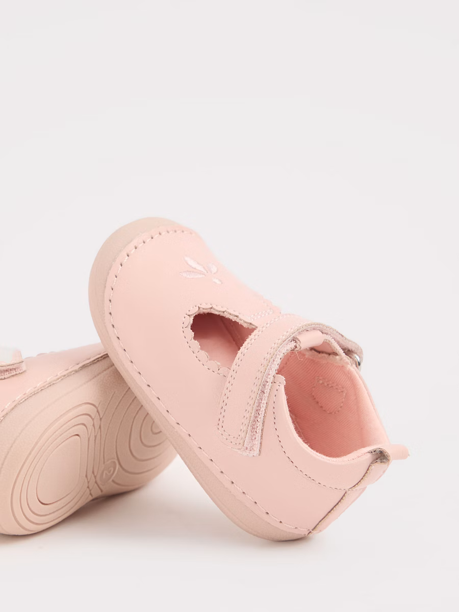 Pre Walkers Pink T-Bar Shoes detail 1