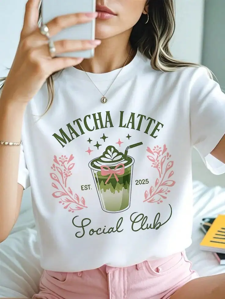 Matcha Latte Graphic Tee