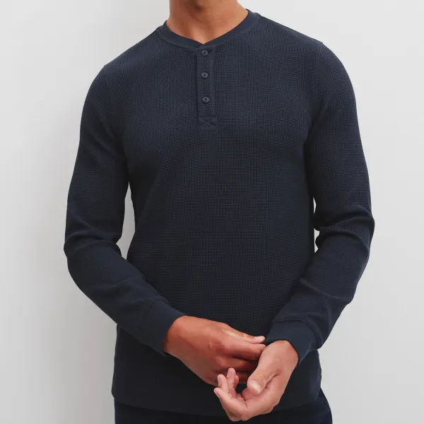 Men's Waffle Knit T-Shirt