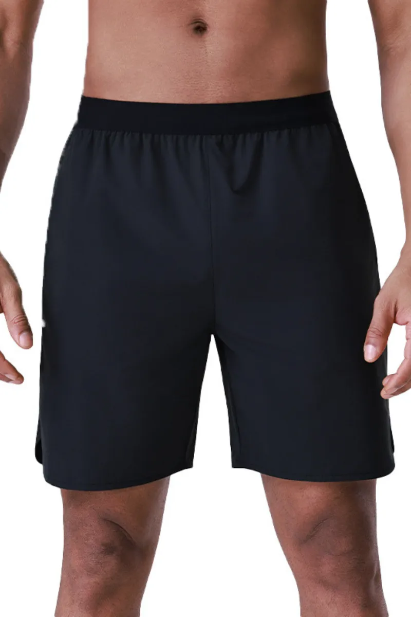 Breathable Side Pocket Mesh Athletic Shorts