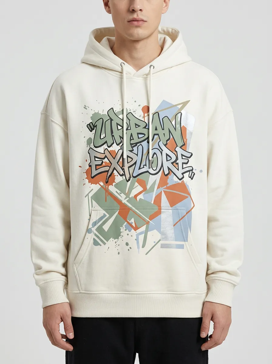 Unisex Urban Explore Graffiti Art Hoodie