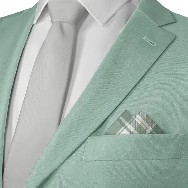 Formal Decorative Plaid Pocket Square
