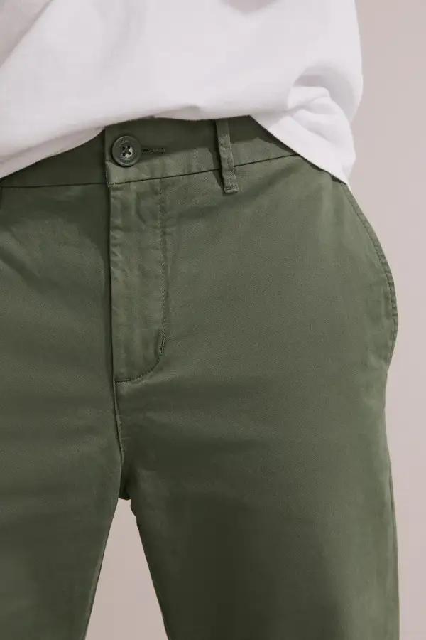 Men's Detailed Tapered Stretch Pants