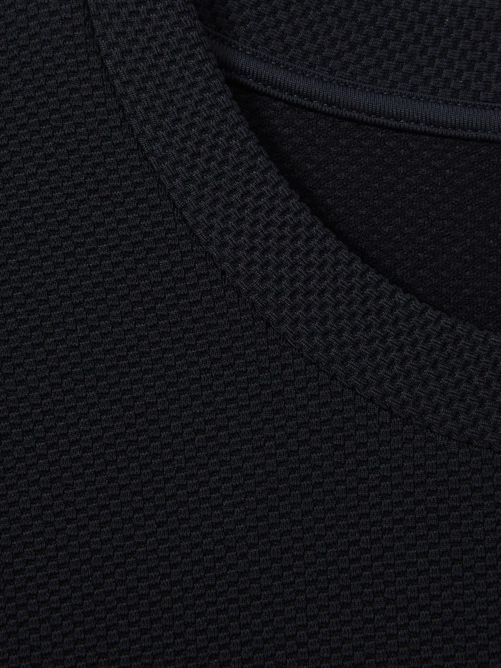 Nylon Breathable Round Neck Solid Color Short Sleeves