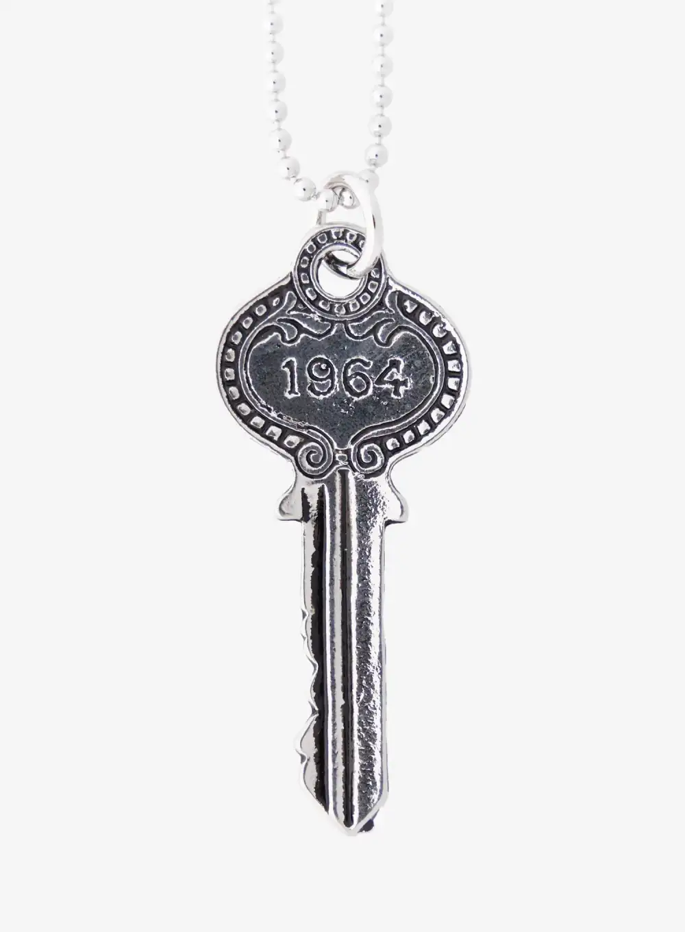Stainless-Steel Key Necklace