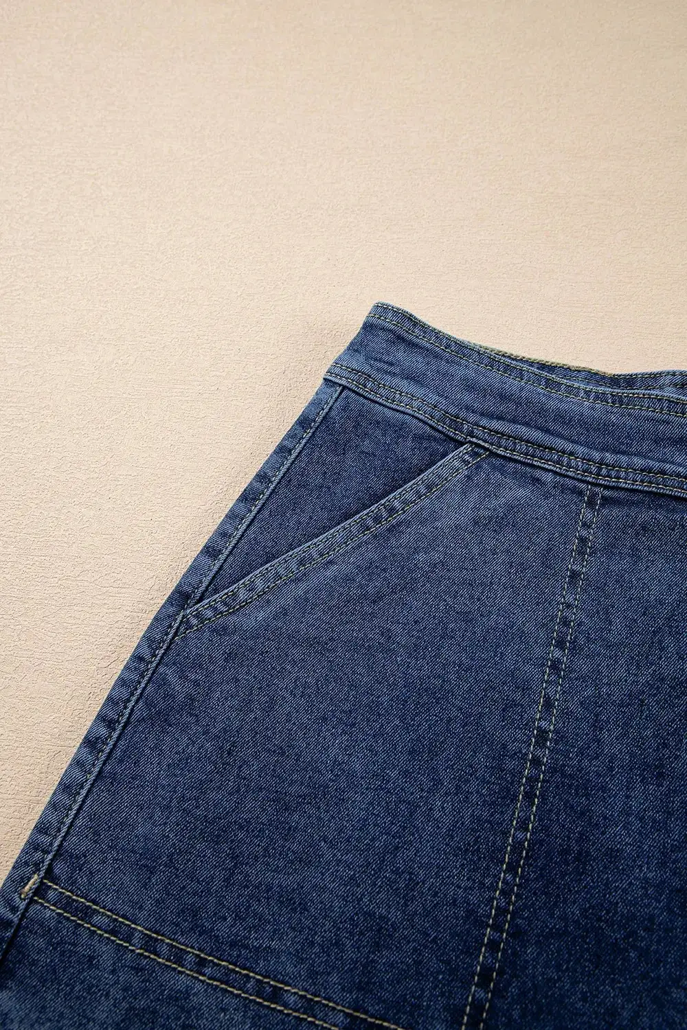 Denim Pocket Skort