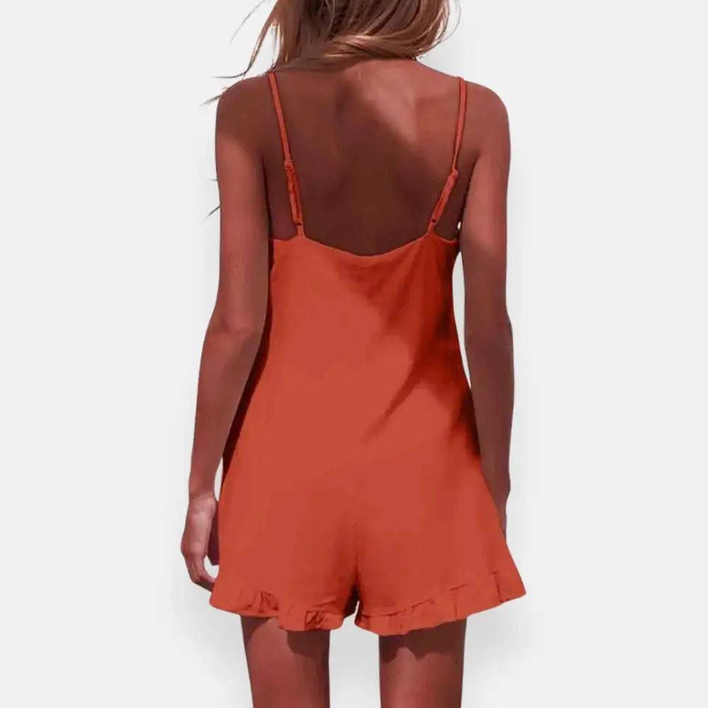 Tapered Easy Fit One Piece Jumpsuit