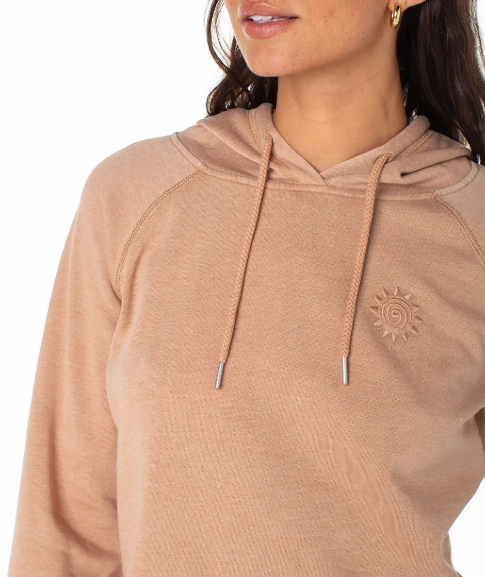 Solid Color Short And Slim-Fitting Versatile Hoodie