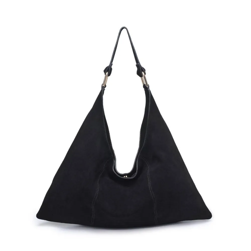 Black Slouch Hobo Bag