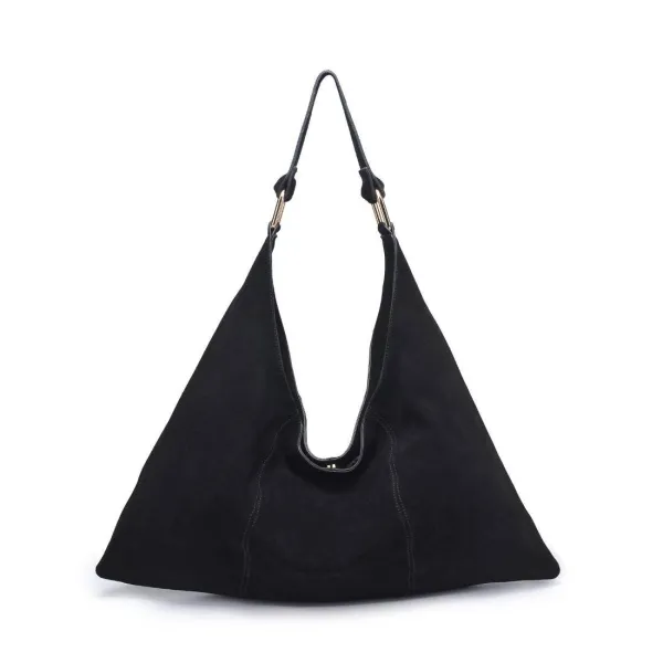 Black Slouch Hobo Bag