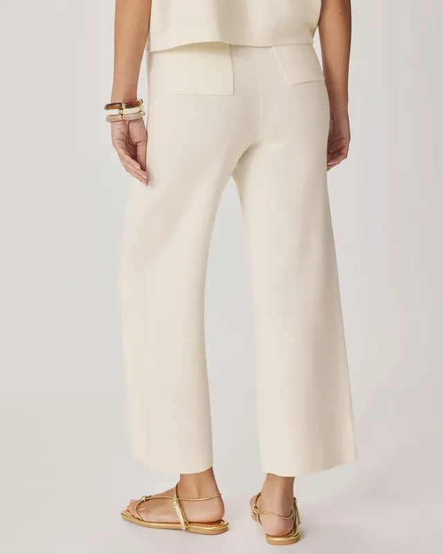 Cropped Knit Pant Pants