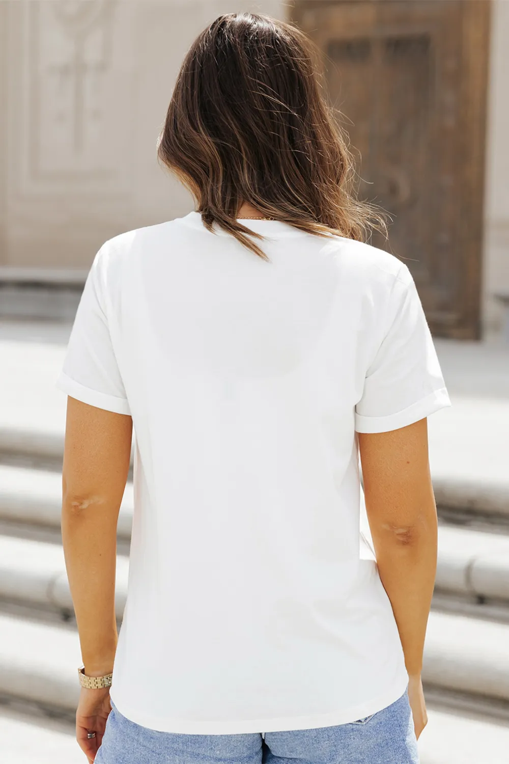 White Camo Bow Flying Mallard Tee