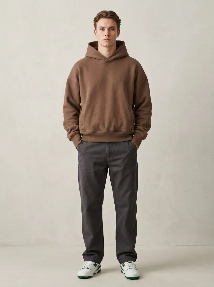 Weekend Ready Plain Unisex Hoodie