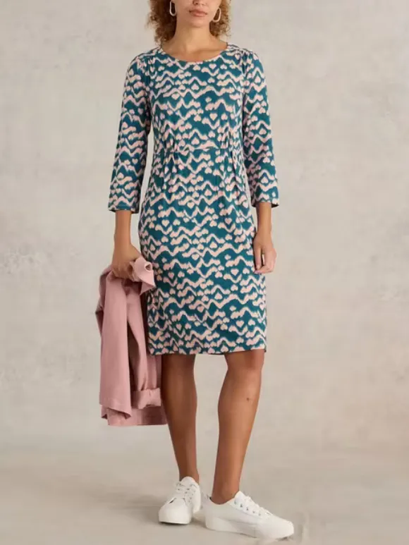 Jersey Printed Dress