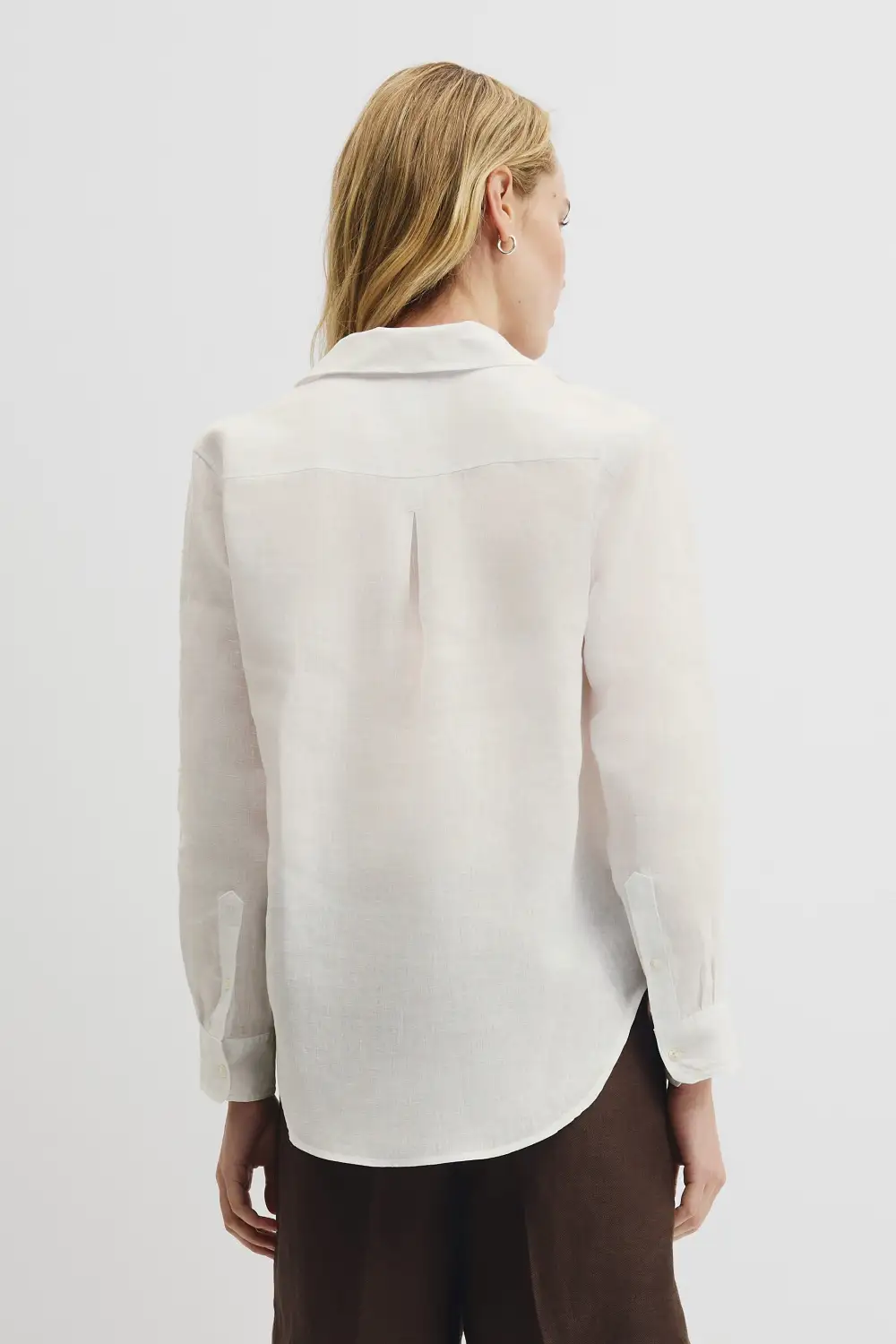 Women's Modern Linen Shirt