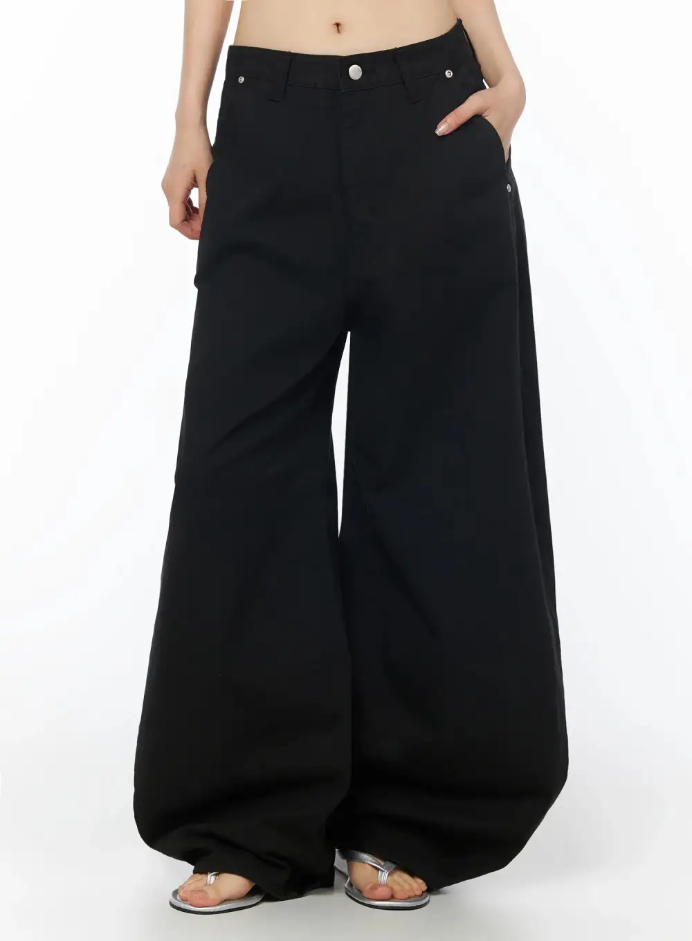 Cotton Balloon Pants