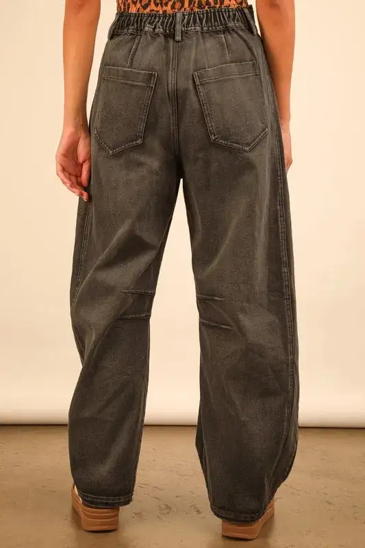 Wide Leg Comfy Denim Jeans