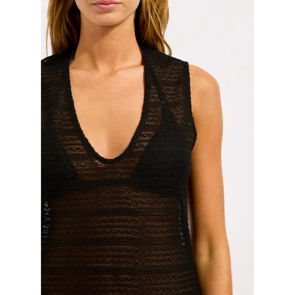 Mesh Beach Cover Up