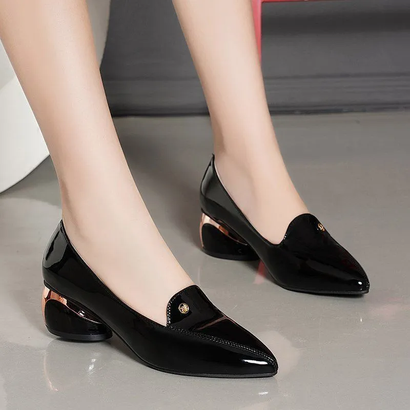 Pointed Toe Office Ready Everyday Casual Pumps