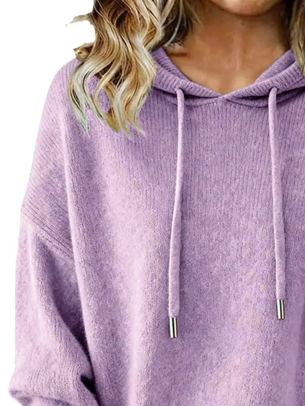 Modern Drawstring Long Sleeve Sweater
