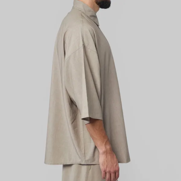 Structured Relaxed Fit Shirt