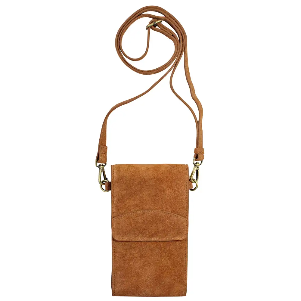Suede Leather Crossbody Bag