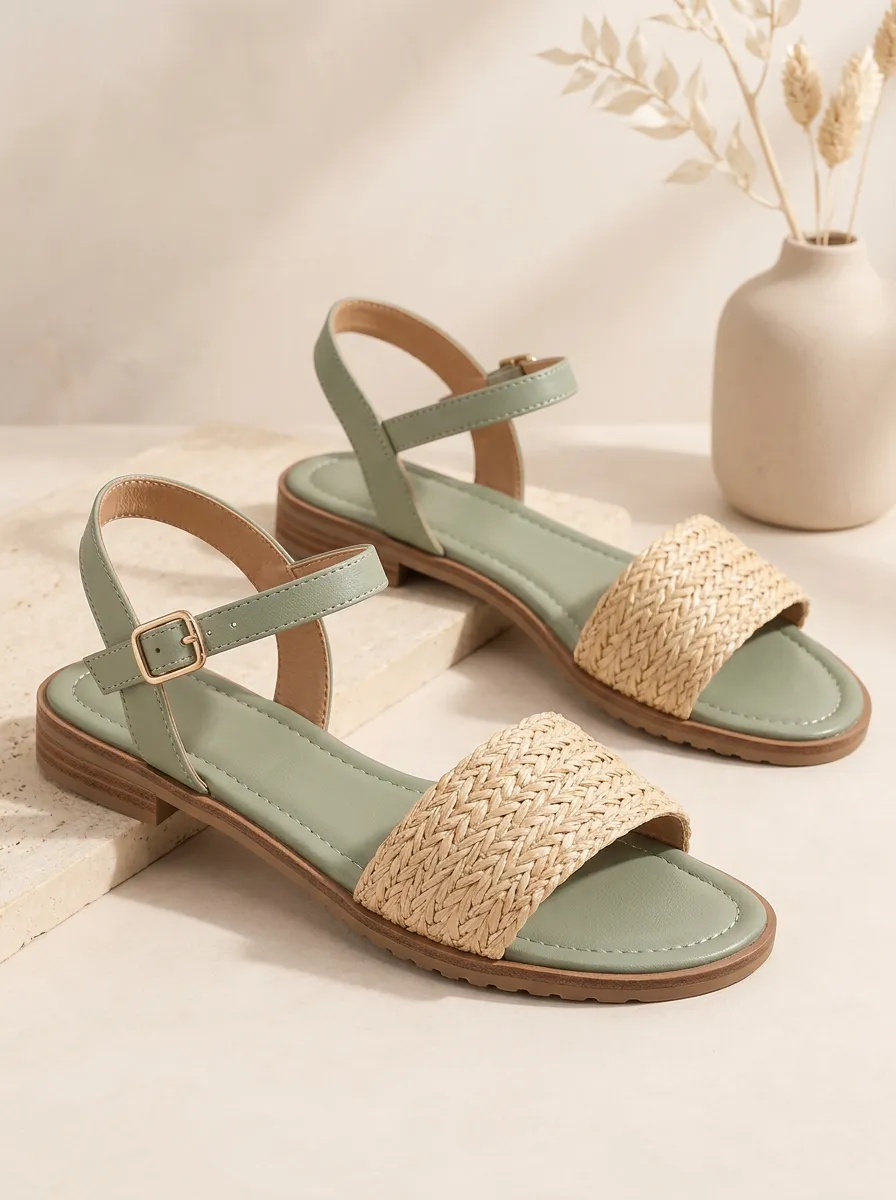 Women's Flat Sandals Woven