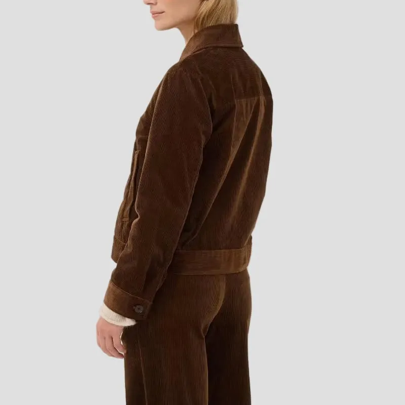 Casual Corduroy Women's Jacket