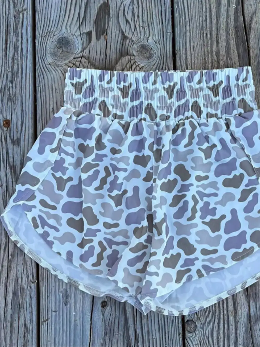 Utility Elastic Waist Shorts