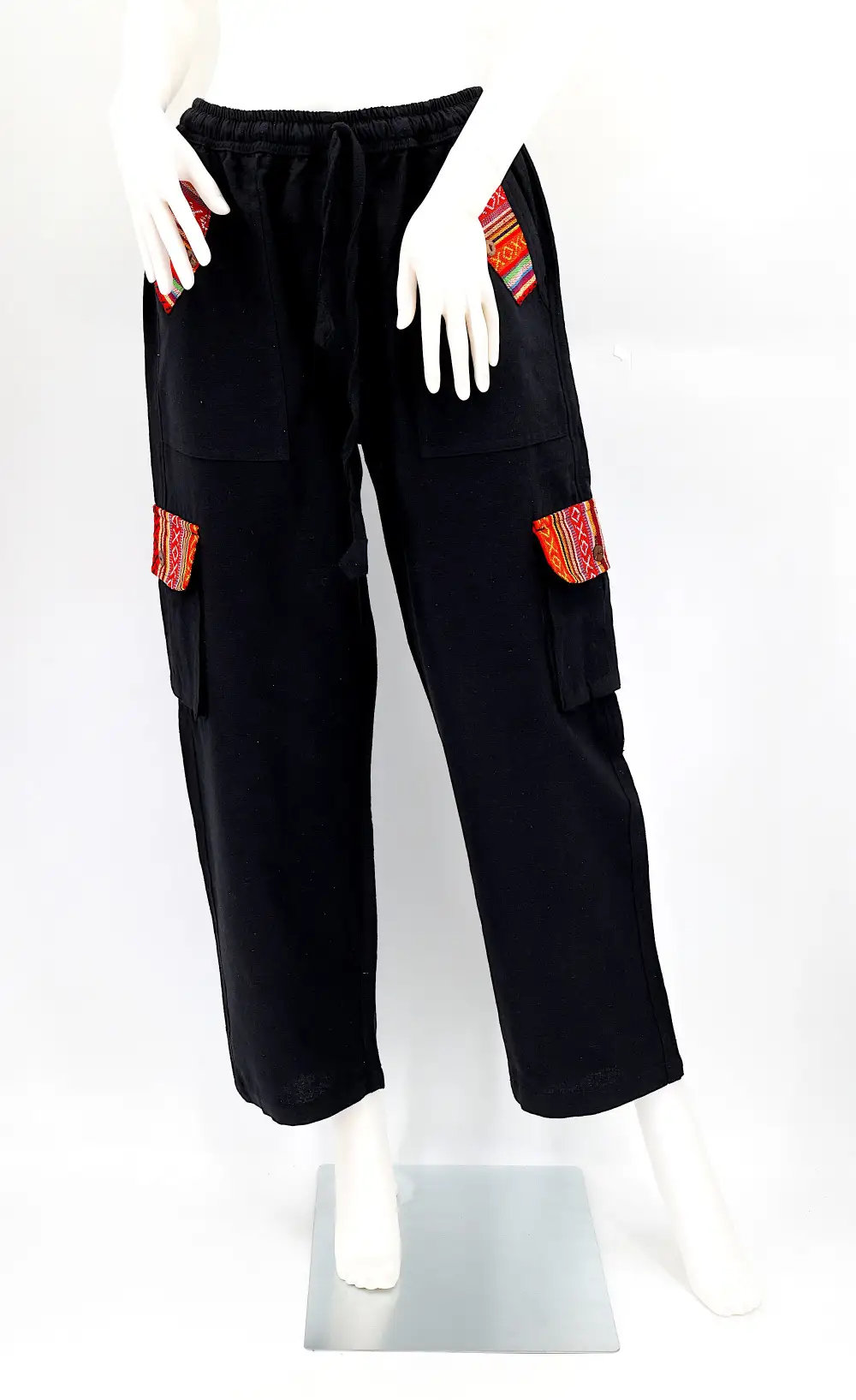 Women's Statement Harem Cargo Patchwork Cargo Pants