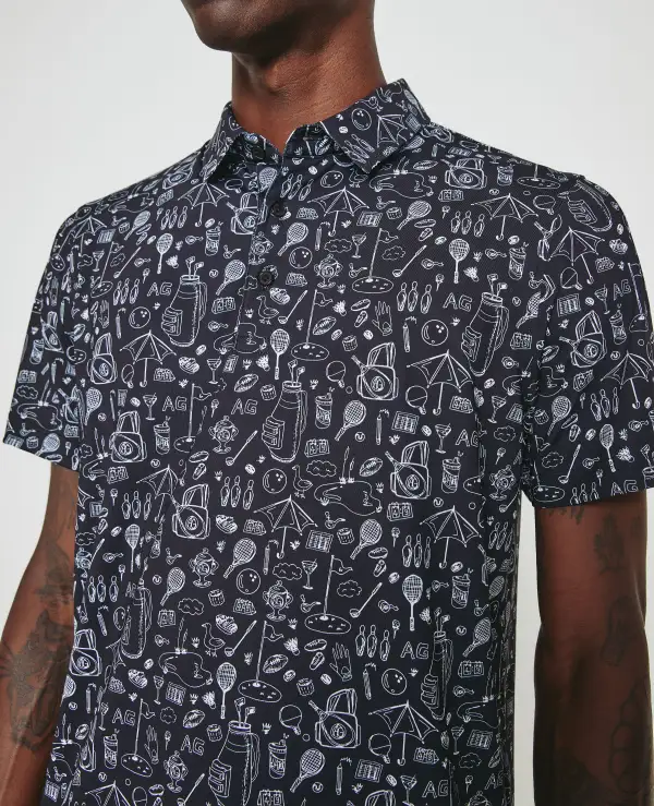 Men's Performance Knit Polo Shirt