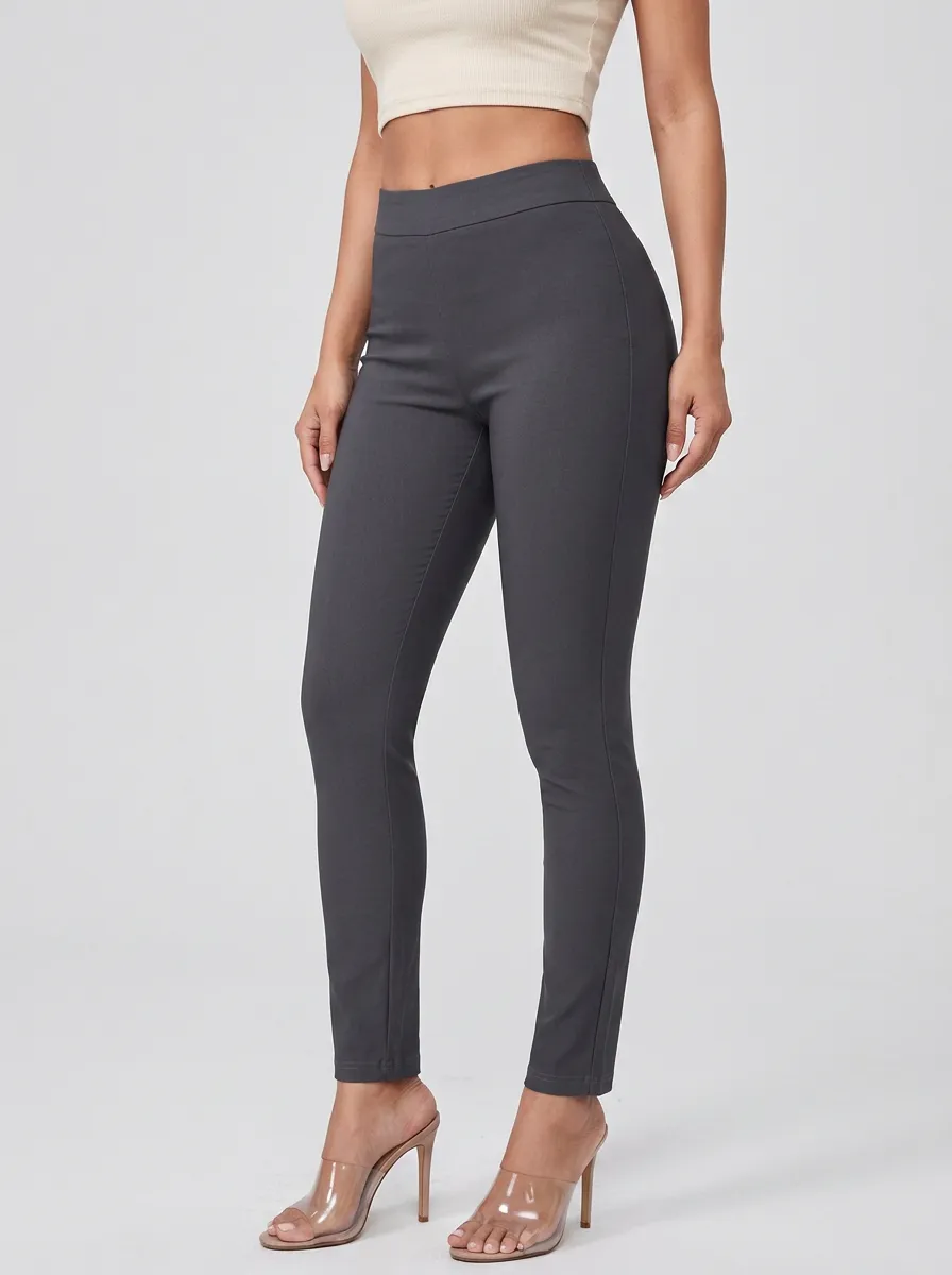 Mid-Rise Women's Stretch Mid-Rise Pants
