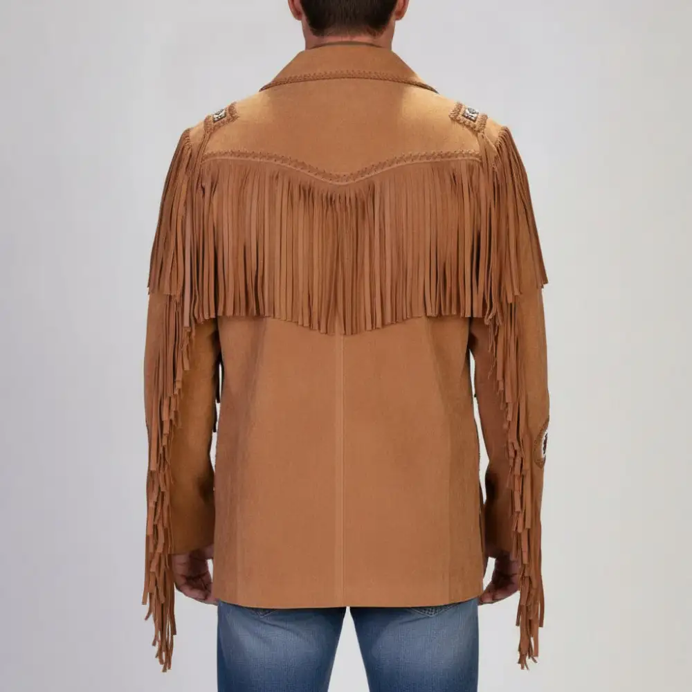 Heritage Suede Western Fringe Jacket