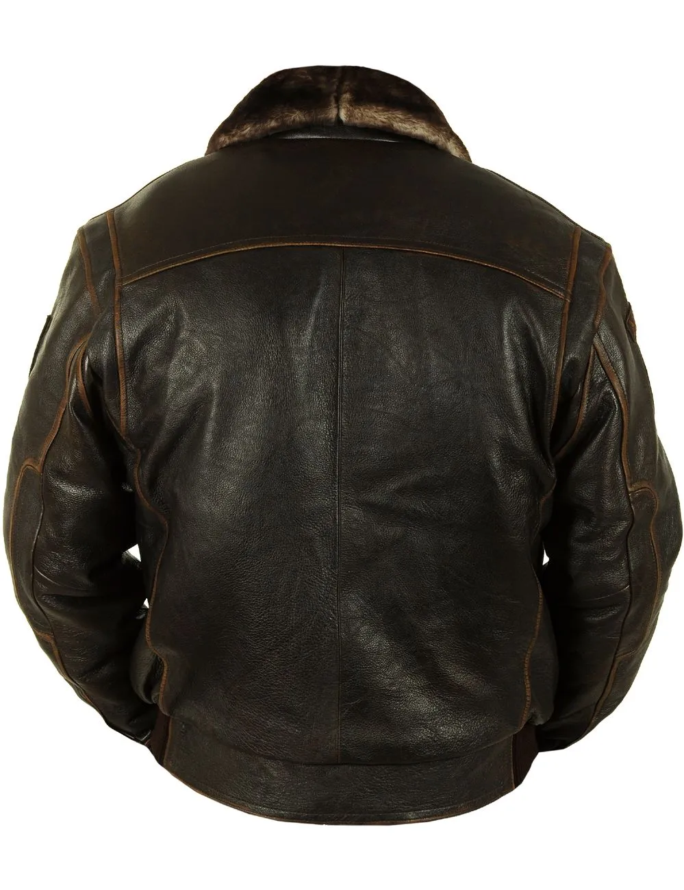 Clean Line Faux Leather Jacket